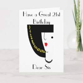 TARJETA 21º CUMPLEAÑOS