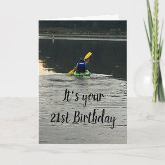 TARJETA **21º CUMPLEAÑOS** SALIR DE HACER LO QUE TE HACE F