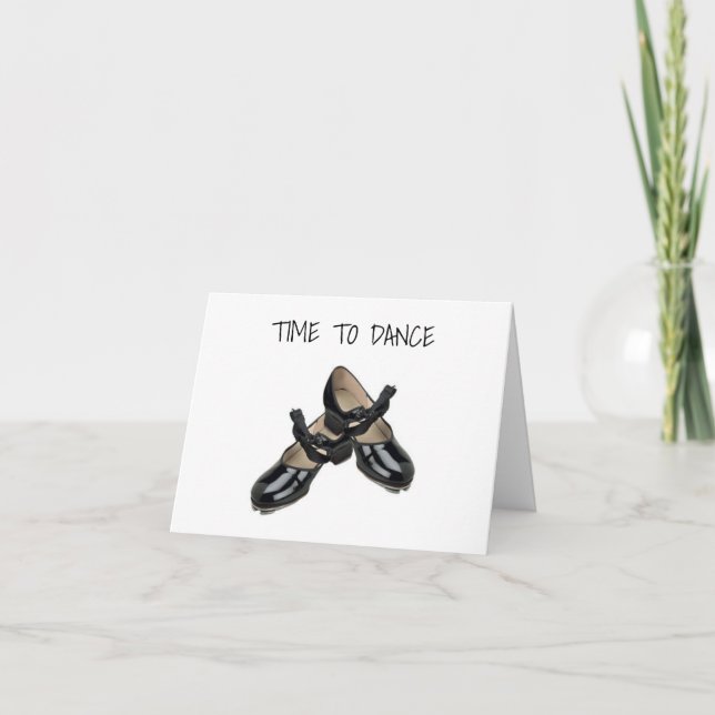 TARJETA **21º CUMPLEAÑOS** TAP Y BAILE A UN BUEN DÍA! (Anverso)