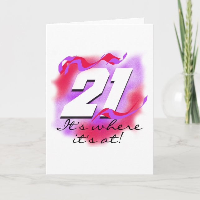 Tarjeta 21 Where It's At (Anverso)