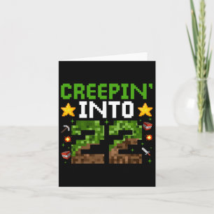 Tarjeta 22.º Jugador De Cumpleaños Pixel Creepin’ En 22 Vi