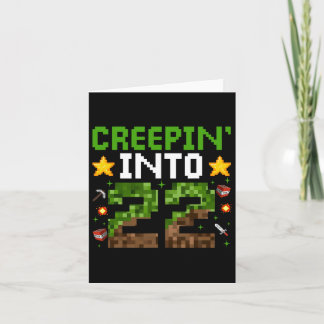Tarjeta 22.º Jugador De Cumpleaños Pixel Creepin’ En 22 Vi