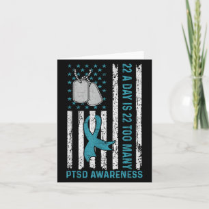 Tarjeta 22 Por Día Es 22 Demasiados Veteranos De Concienci