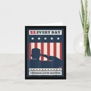 Tarjeta 22 Todos los días, veteranos viven con veteranos s