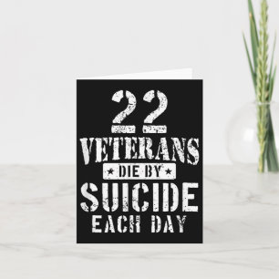 Tarjeta 22 Veteranos Mueren Por Suicidio Cada Día Vocero M