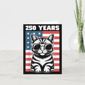 Tarjeta 250 años 1776 2026 Semiquincentenario EE. UU. Amér