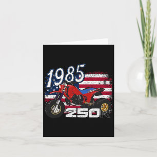 Tarjeta 250r Atc 1985 85 4 de julio americano