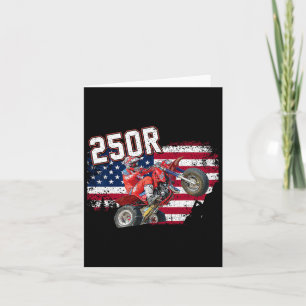 Tarjeta 250r Atc 4 De Julio Estadounidense 1