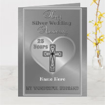 25° aniversario de Boda: Esposo