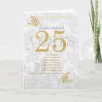 25 años de actividad profesional
