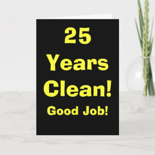 Tarjeta ¡25 años de buen trabajo! v2