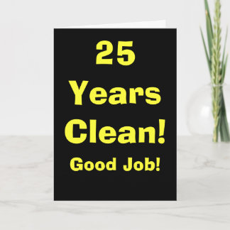 Tarjeta ¡25 años de buen trabajo! v2
