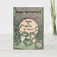 25ta luna feliz del cojín de lirio de las ranas