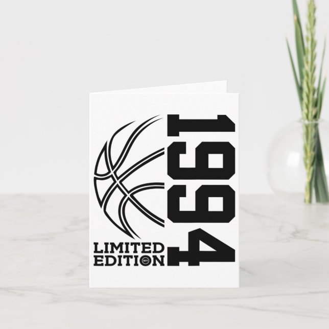 Tarjeta 29th Birthday Sketll Limited Edition 1994 (Anverso)