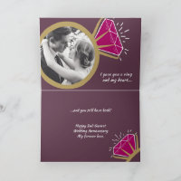 2.ª avispa de aniversario de bodas ahora, entonces