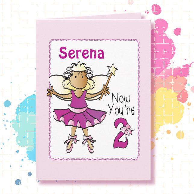 Tarjeta 2.ª Étnica de Personalizado de Ballerina dulce de  (Subido por el creador)