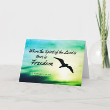 2 Corinthians 3:17 Freedom Bible Verse