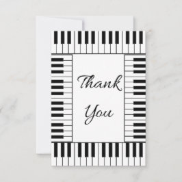 Tarjeta 2 de agradecimiento musical