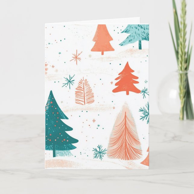 Tarjeta #2 de ÁRBOLES FESTIVOS (Anverso)