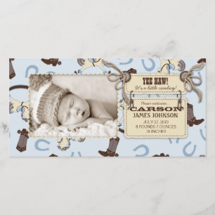 Tarjeta 2 de la foto del muchacho del caballo