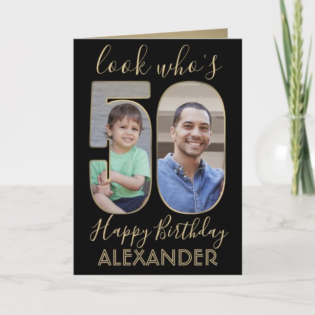 Tarjeta 2 Foto: Mira quién es el oro negro de 50 años (Anverso)