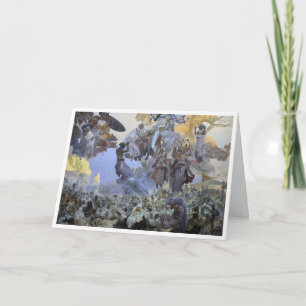 Tarjeta #2 La celebración de Svantovit, Mucha