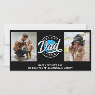 Tarjeta 2 Mejor Papá Que Nunca Añade Un Saludo