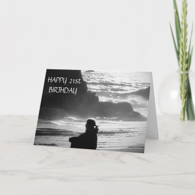 Tarjeta ***2ist*** CUMPLEAÑOS-AVENTURA Y DIVERSIÓN (Anverso)