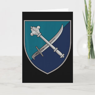 Tarjeta 30º Cuerpo de Infantería Naval (Ucrania) Milicia U