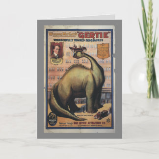 Tarjeta ¡30 con Gertie!