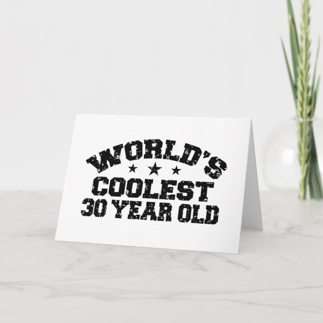 Tarjeta 30 cumpleaños (Anverso)