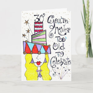 Tarjeta 30 cumpleaños