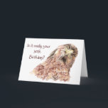 Tarjeta 30th Birthday Funny or Insulting Cute Curious Bird<br><div class="desc">30th,  Thirtieth,  thirty,   Birthday Funny or Insulting Cute Curious Bird.</div>