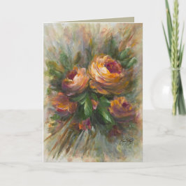 Tarjeta 315 Rosas 5 x 7"