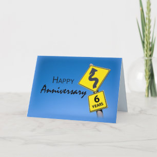 Tarjeta 3924 Employee 6 Year Anniversary