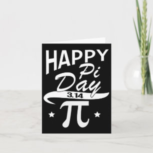 Tarjeta 3.14 Día Pi Para Los Maestros
