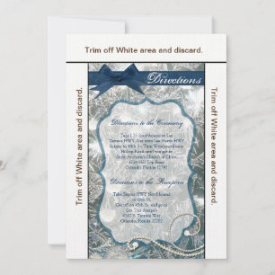 Tarjeta 3.5x6 de orientación hielo picado de nieve