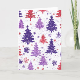 Tarjeta #3 de ÁRBOLES FESTIVOS