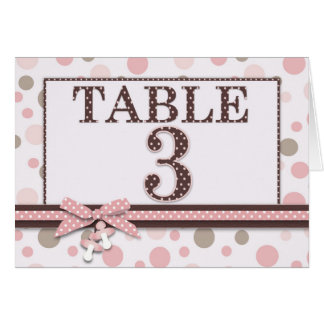 Tarjeta 3 de la tabla del chica