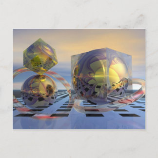 Tarjeta 3d surrealista