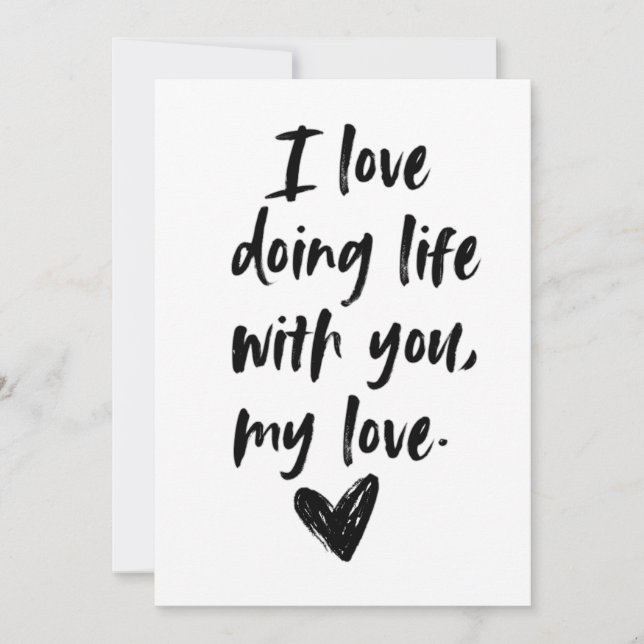 Tarjeta 3rd wedding anniversary (Anverso)