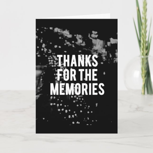 TARJETA **40º CUMPLEAÑOS HUMOR** MEMORIA DIVERTIDA DE LA E (Anverso)