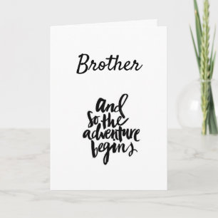 TARJETA **40º SIGNIFICA EL CUMPLEAÑOS DEL HERMANO EN LA 40