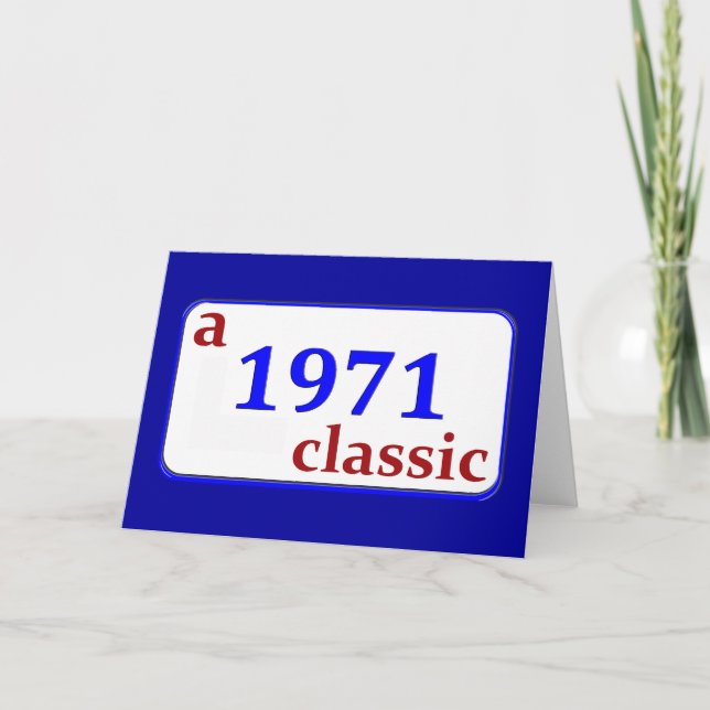 Tarjeta 40.º cumpleaños (Anverso)