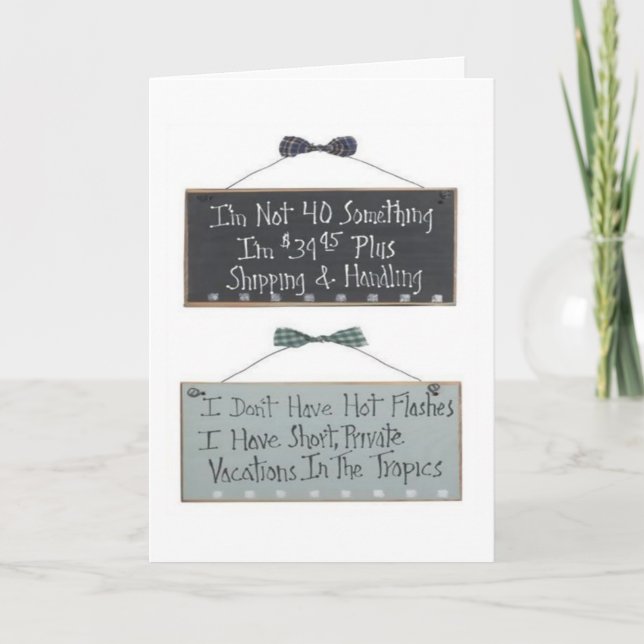 Tarjeta 40.º día (Anverso)