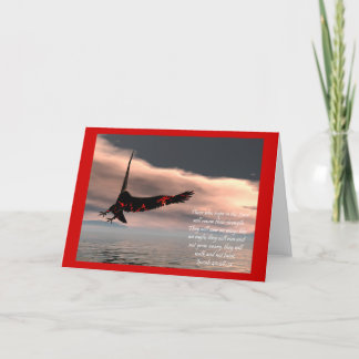 Tarjeta 40:28 de Isaías del verso de la biblia - 31 con