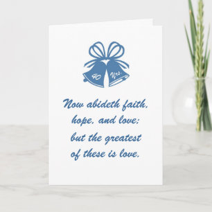 Tarjeta 40 años de amor