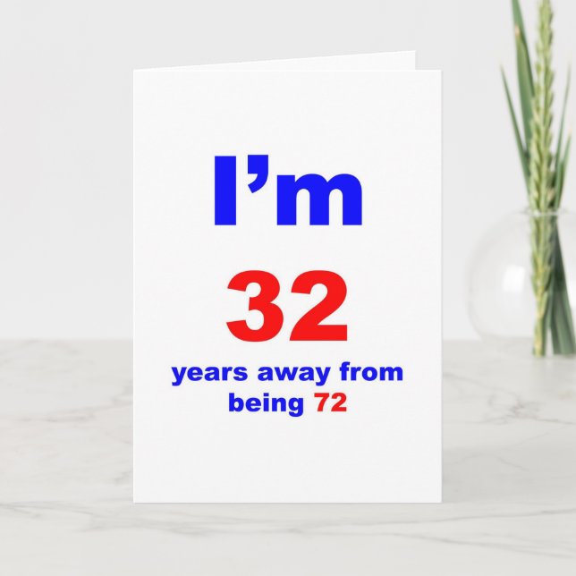 Tarjeta 40 Cumpleaños (Anverso)