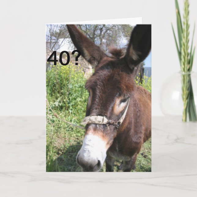 TARJETA 40? ¡NUNCA HUBIERAN INVITADO! (Anverso)