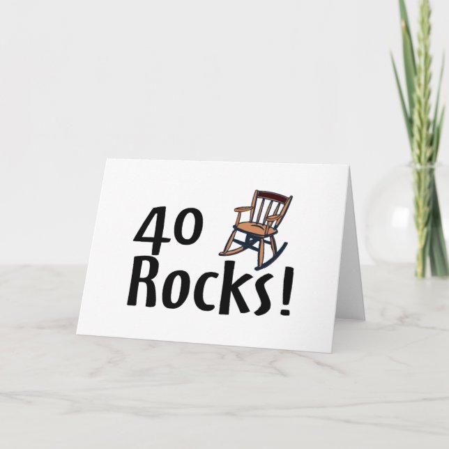 Tarjeta 40 Rocas (Anverso)